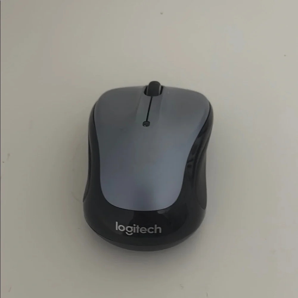 Logitech Wireless Mouse in Sleek Black and Silver
